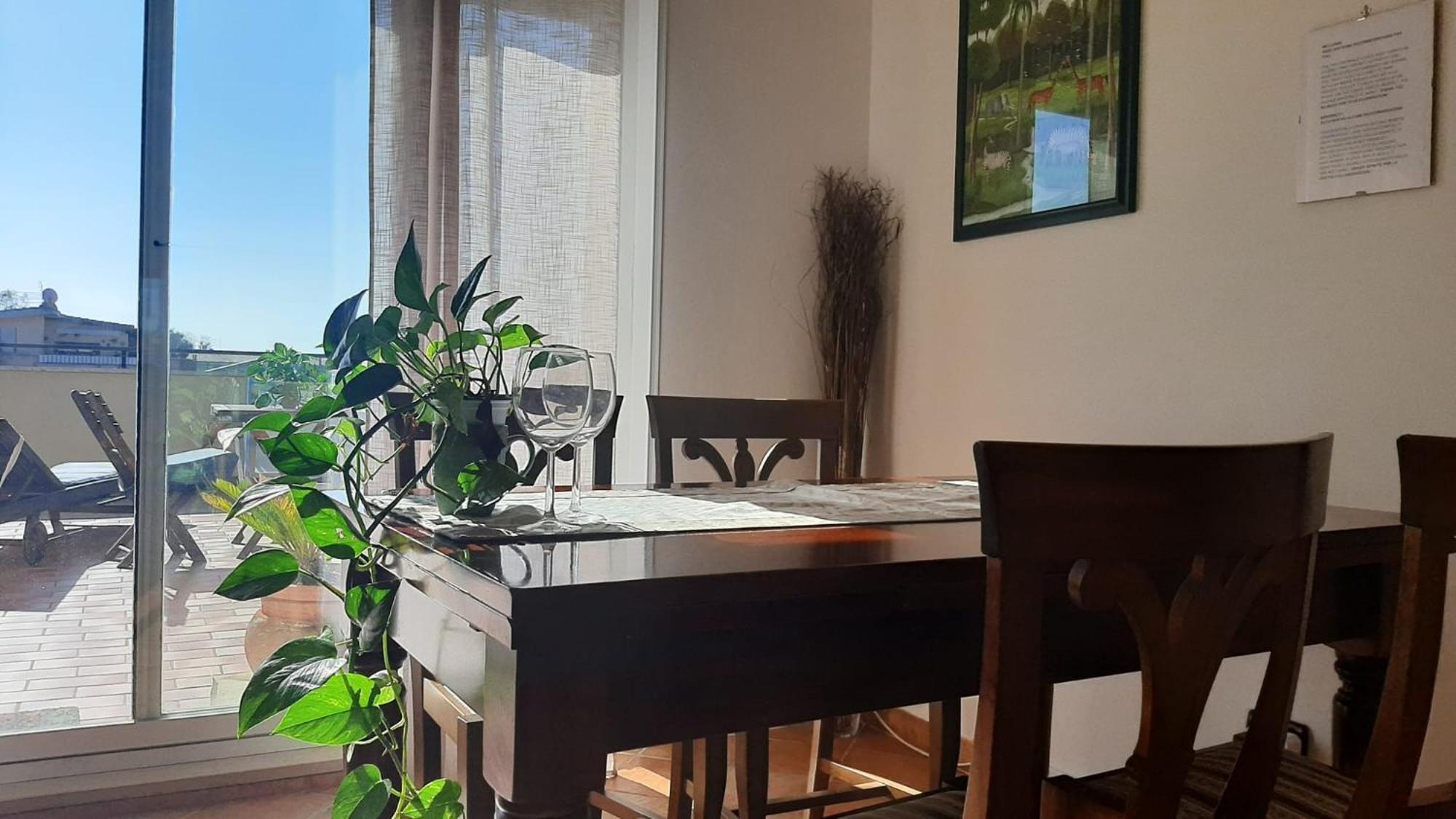 La Terrazza Sul Faro Fiumicino Exterior foto
