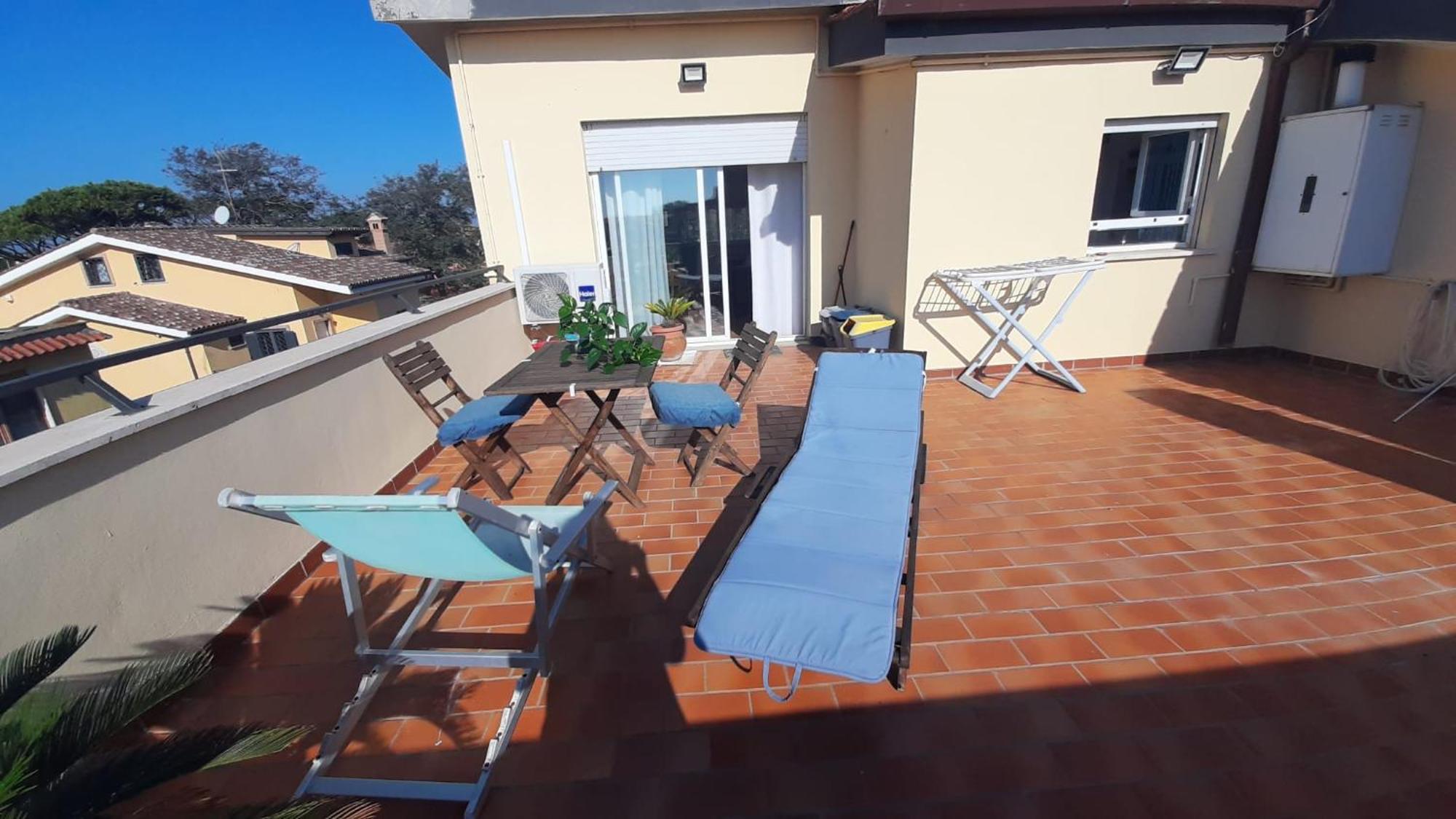 La Terrazza Sul Faro Fiumicino Exterior foto