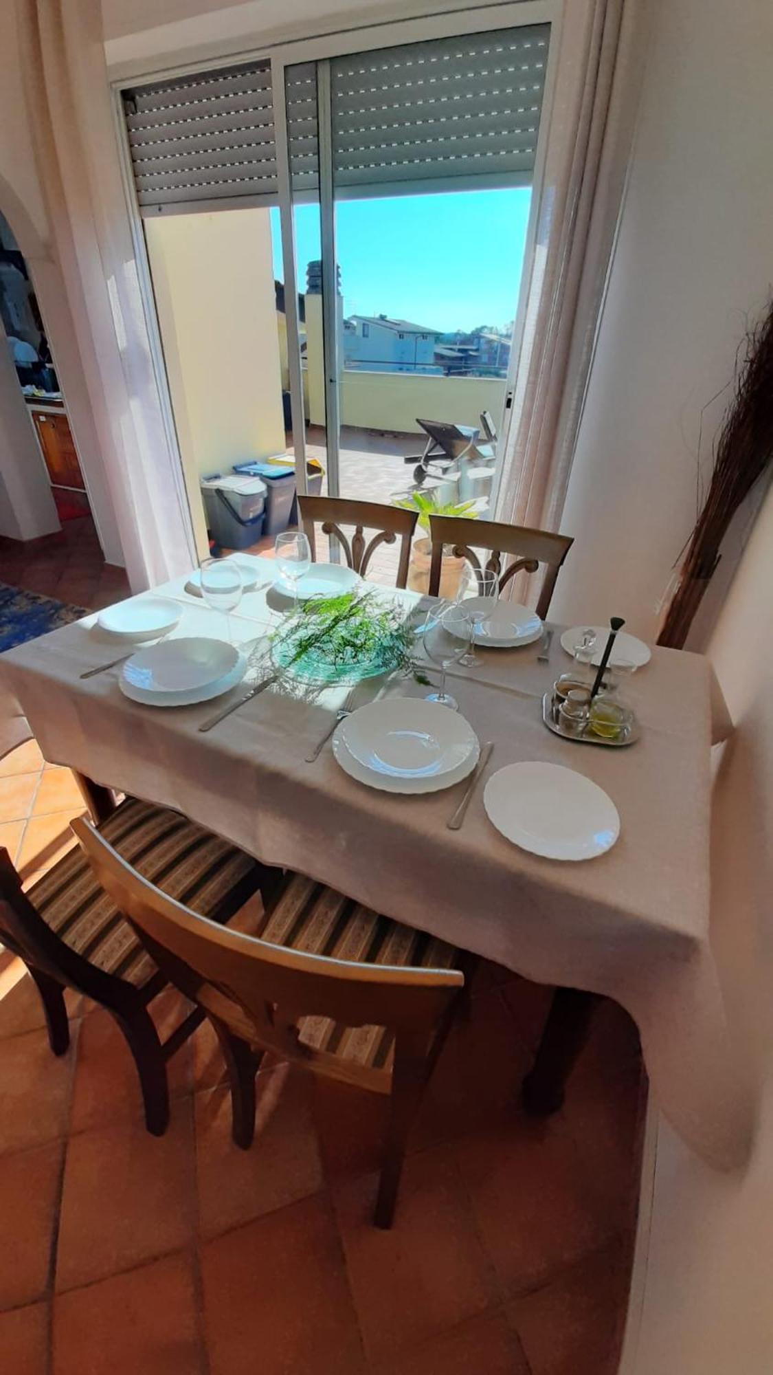 La Terrazza Sul Faro Fiumicino Exterior foto